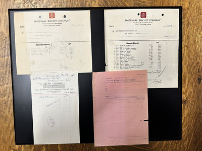Vintage 100+ Year Old Utah Quotes Invoices Billing Orders 4 pieces! Ships FREE!