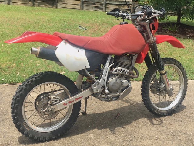 Honda xr400 вес