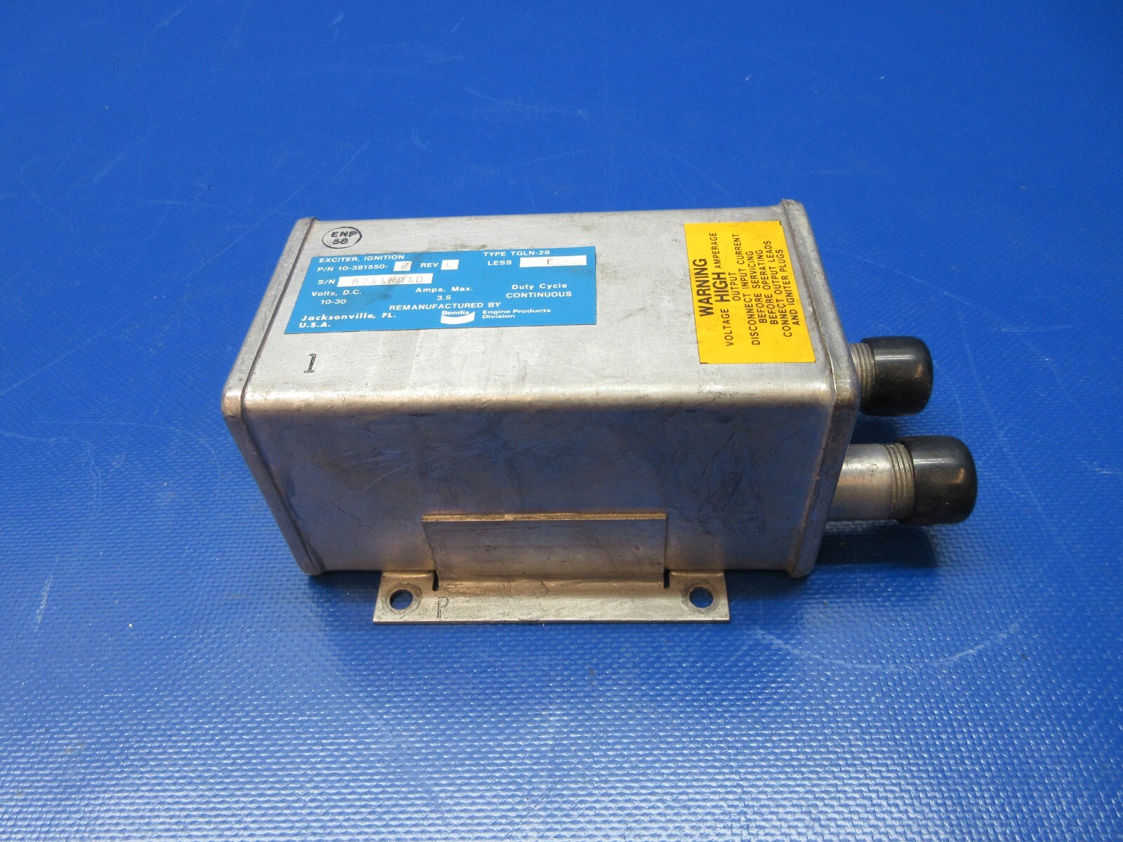 Bendix Ignition Exciter 10-30v P/N 10-381550-2 WARRANTY