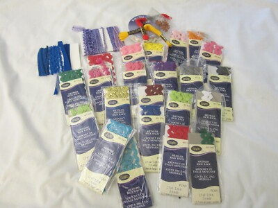 LOT of 20 + Vintage Rick Rack Trim Baby Medium Jumbo Wrights J&P Coats Boiltex