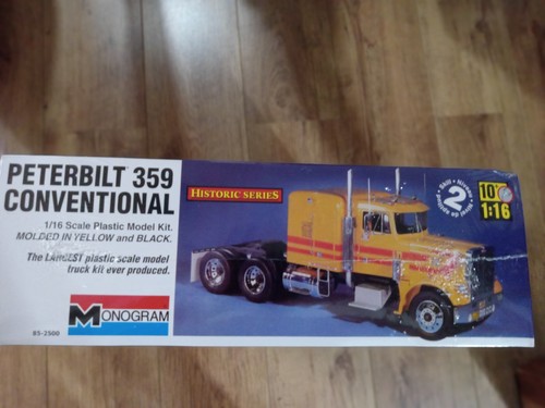 monogram peterbilt 359 conventional 1/16 scale new monogram peterbilt 359 conventional 1/16 scale new