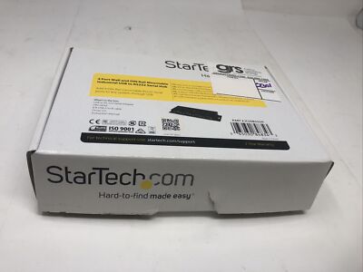 STARTECH 4 PORT USB TO RS232 SERIAL HUB ICUSB2324I - NOS