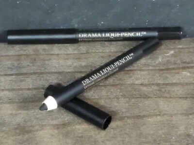 2X Lancome Drama Liqui-Pencil Noir Intense Eyeliner Travel Size