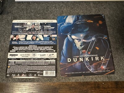 Dunkirk 4k Uhd Blu-ray Steelbook
