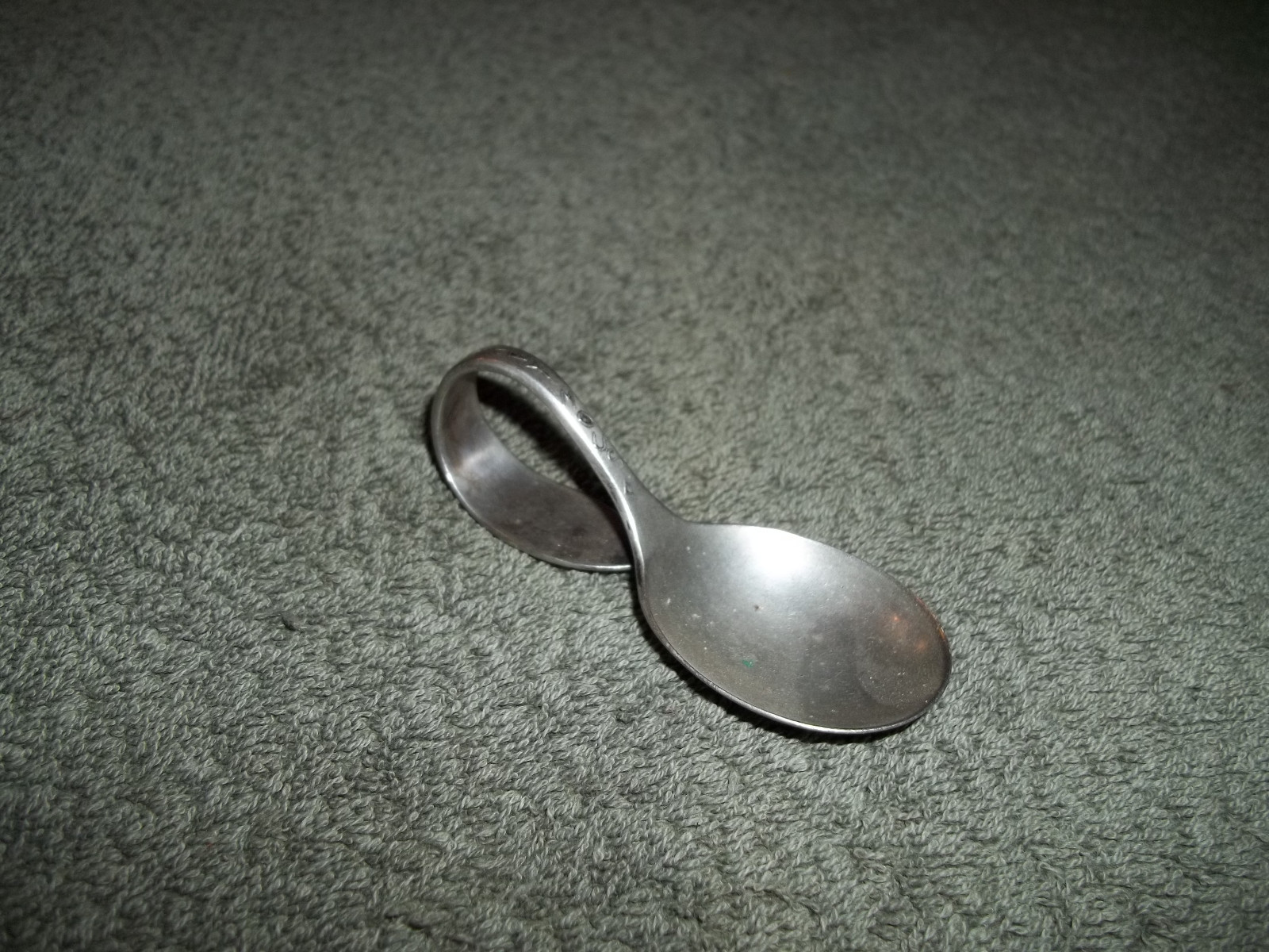 VINTAGE Branford MICKEY MOUSE SILVER PLATED SPOON