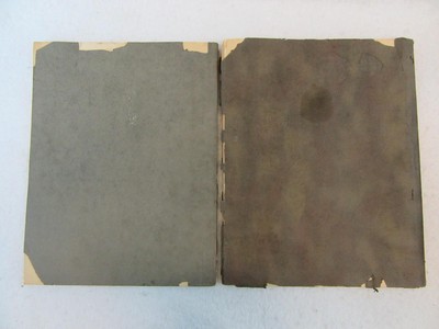 Lot of 2 BOOK OF VALUATIONS OF THE CENTRAL BUSINESS DISTRICT OF CHICAGO 1919-22