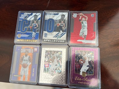 2023-24 Luka Kyrie Lot (6) Prizm Elite Mavs! Luka Spellbound /99 Kyrie ES /49