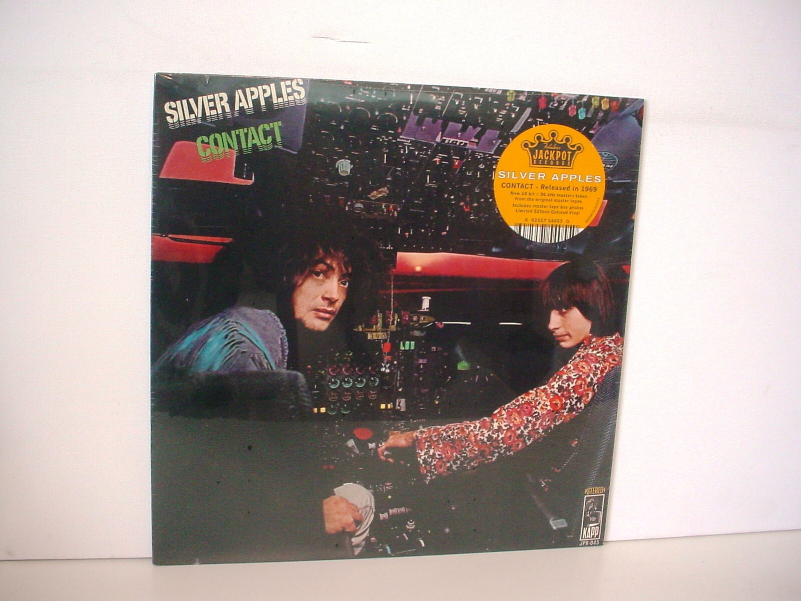 SILVER APPLES Contact SEALED COLOR VINYL LP from 2021