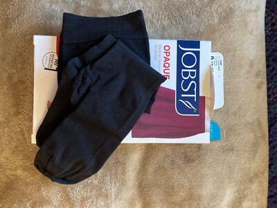 Jobst Opaque 20-30mmHg Knee High CT Medical Compression Stockings Black Medium