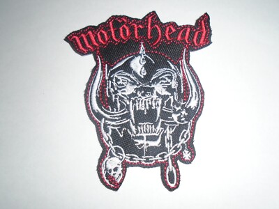 MOTORHEAD IRON ON EMBROIDERED PATCH