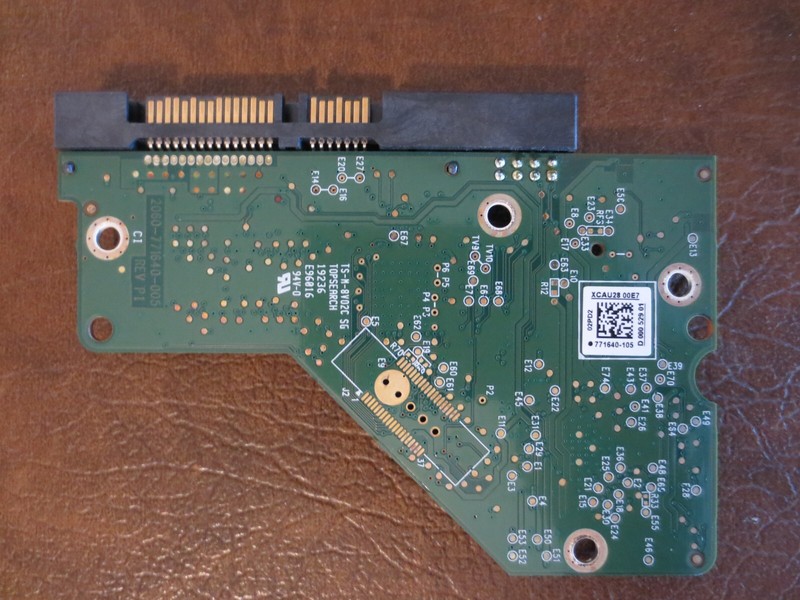 Wd Wd5000aaks-402aa0 (771640-105 02pd2) Dcm : Hgrnhtjaan 500gb Sata 3.5 