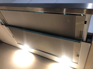 fisher & paykel 60cm built in telescopic slideout rangehood
