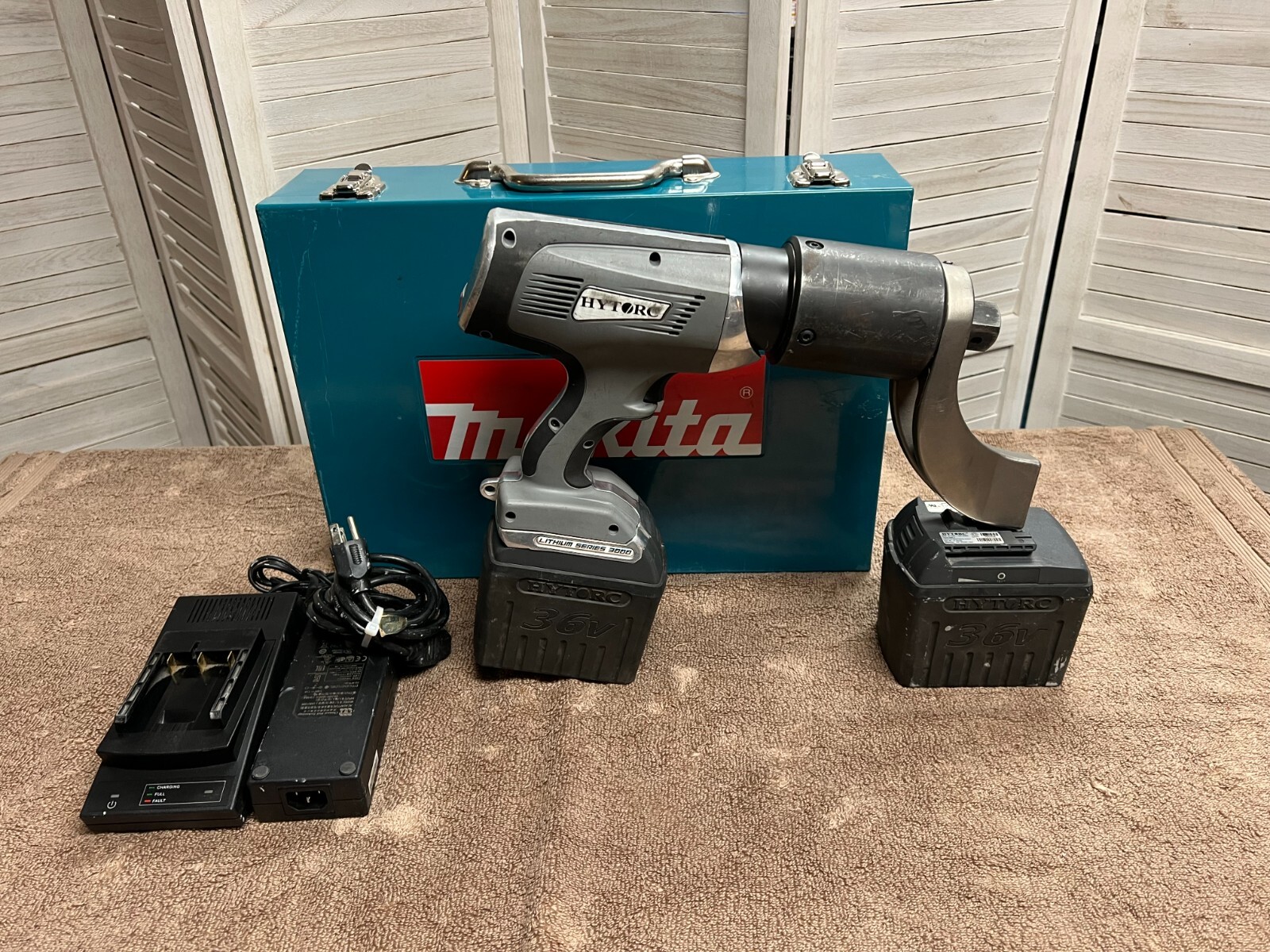 Hytorc BTM3000 36V Lithium Electric Torque Gun Kit BTM 3000 (2020