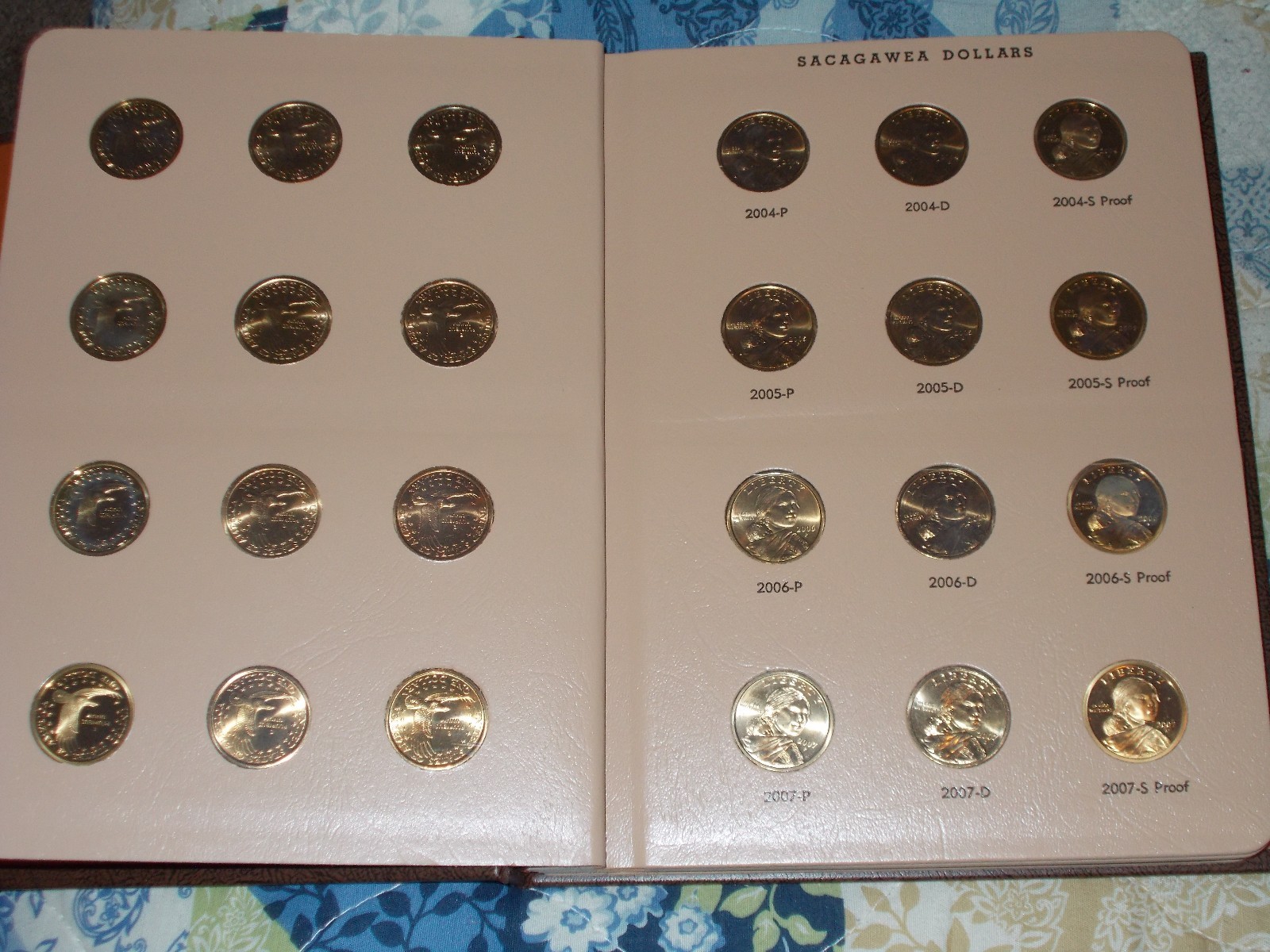 56 BU&Proof Native American coins collection Album from 2000-2018