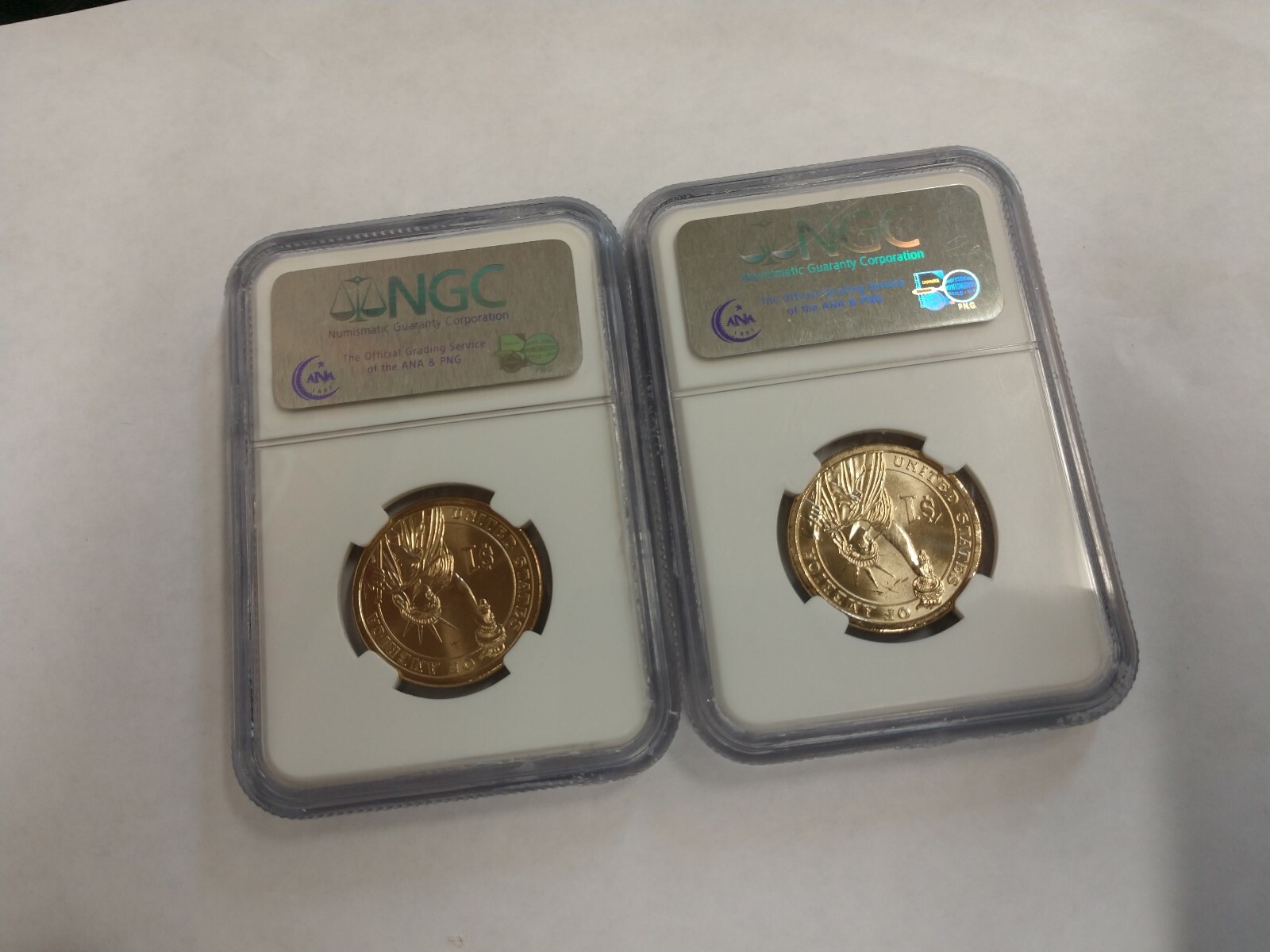 Second Sixth 2007 P Presidential $1 One Dollars NGC First Day Issue Brilliant