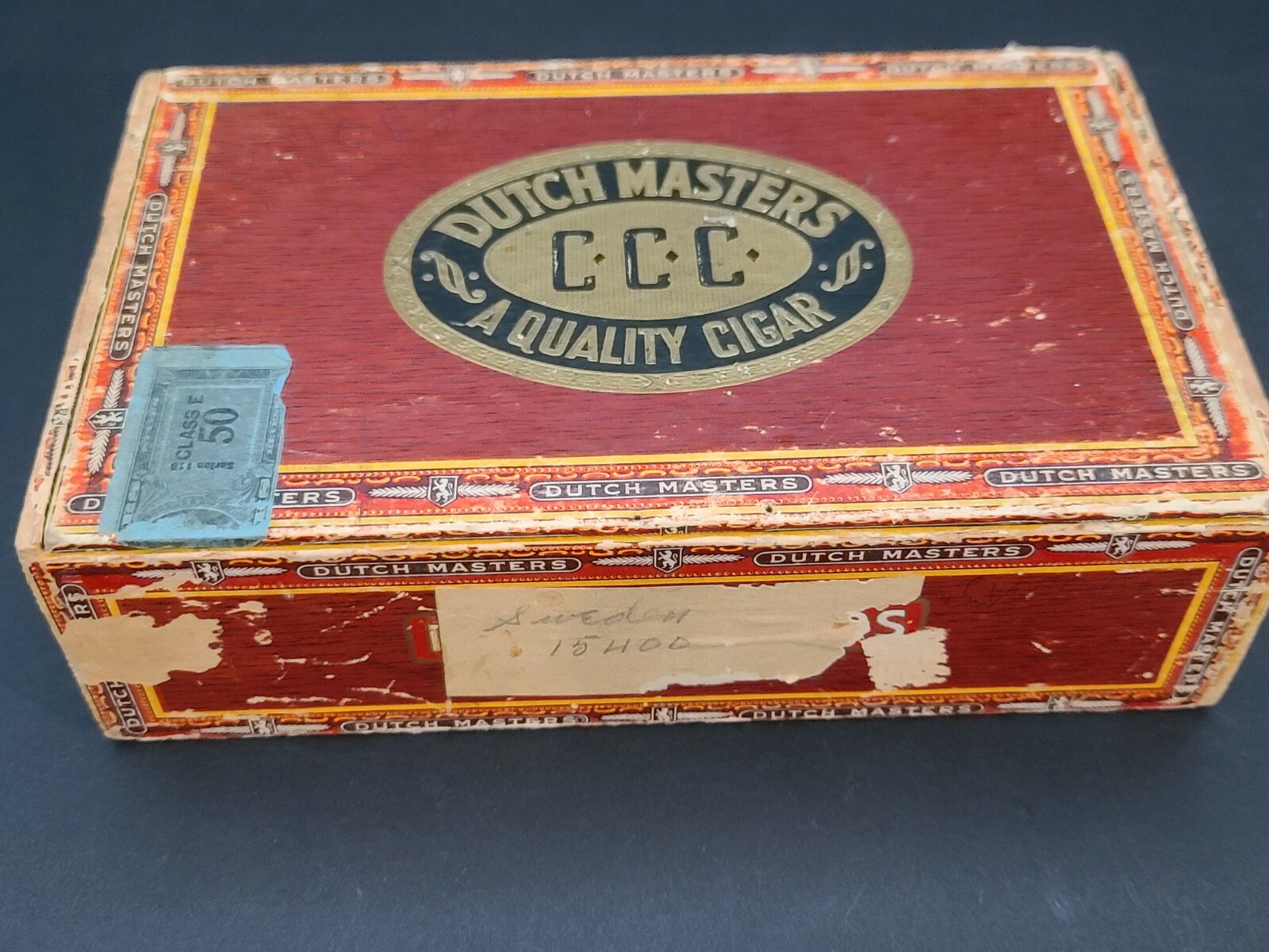 Vintage Dutch Masters Cigar Box 2 For 25 Cents | eBay