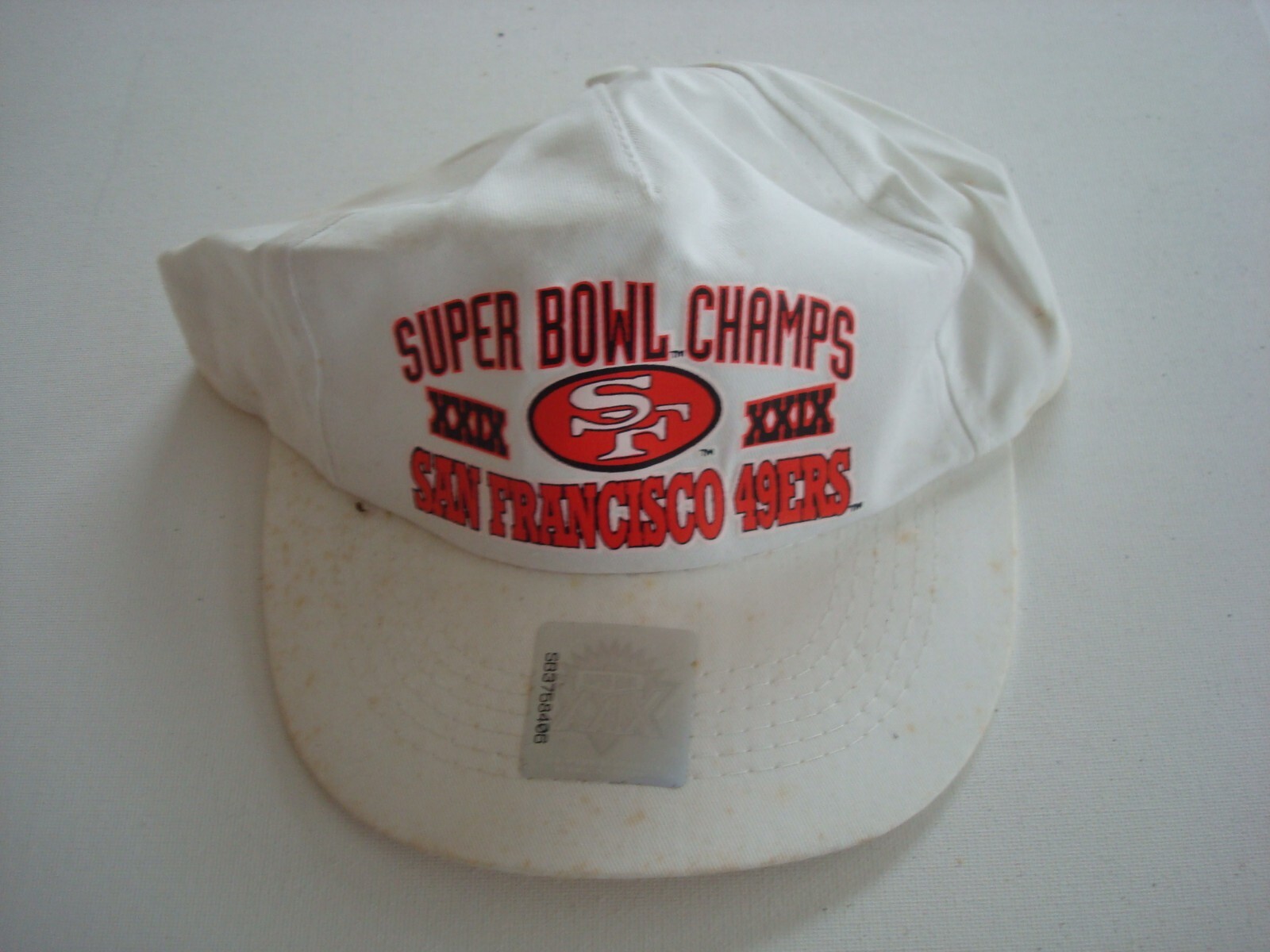 SAN FRANCISCO 49ERS LOGO7 90S SNAPBACK DEADSTOCK HAT CAP