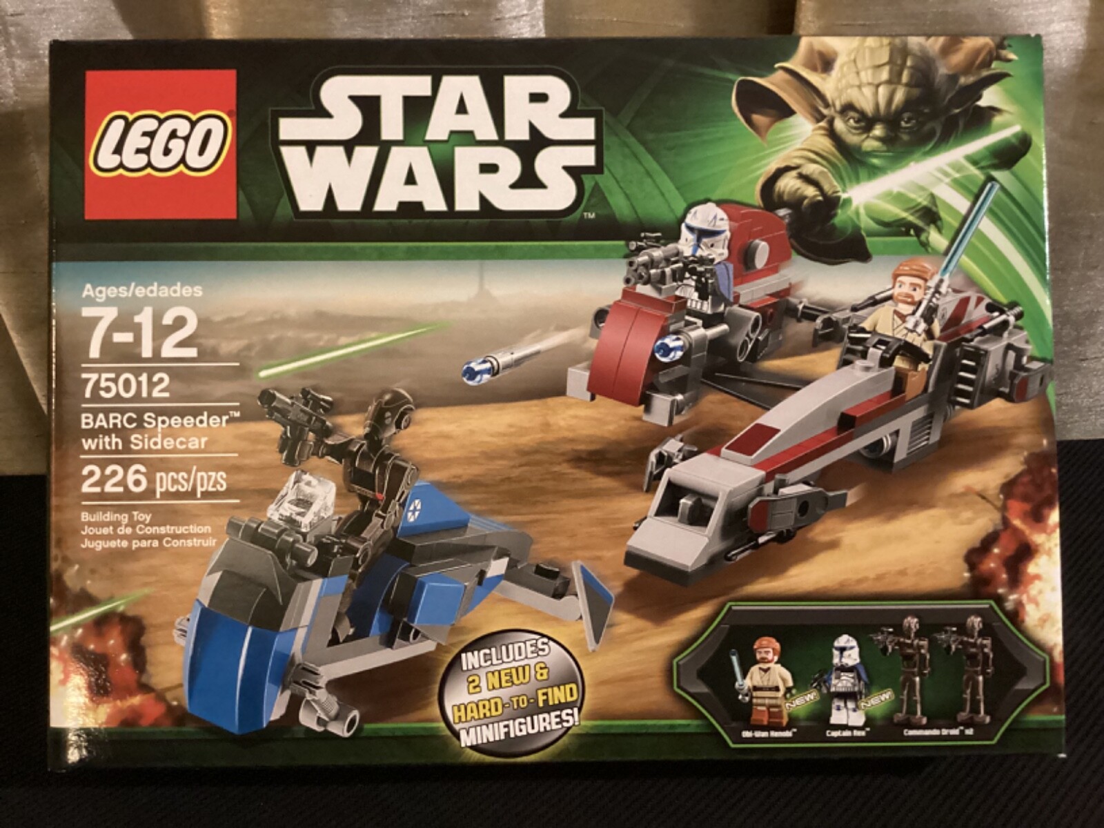 stinaレオタードsizeS typeQ Lego Star Wars BARC Speeder with Sidecar 75012 Captain Rex