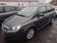 2013 Vauxhall Zafira 1.8 16V Design Euro 5 5dr MPV Petrol Manual