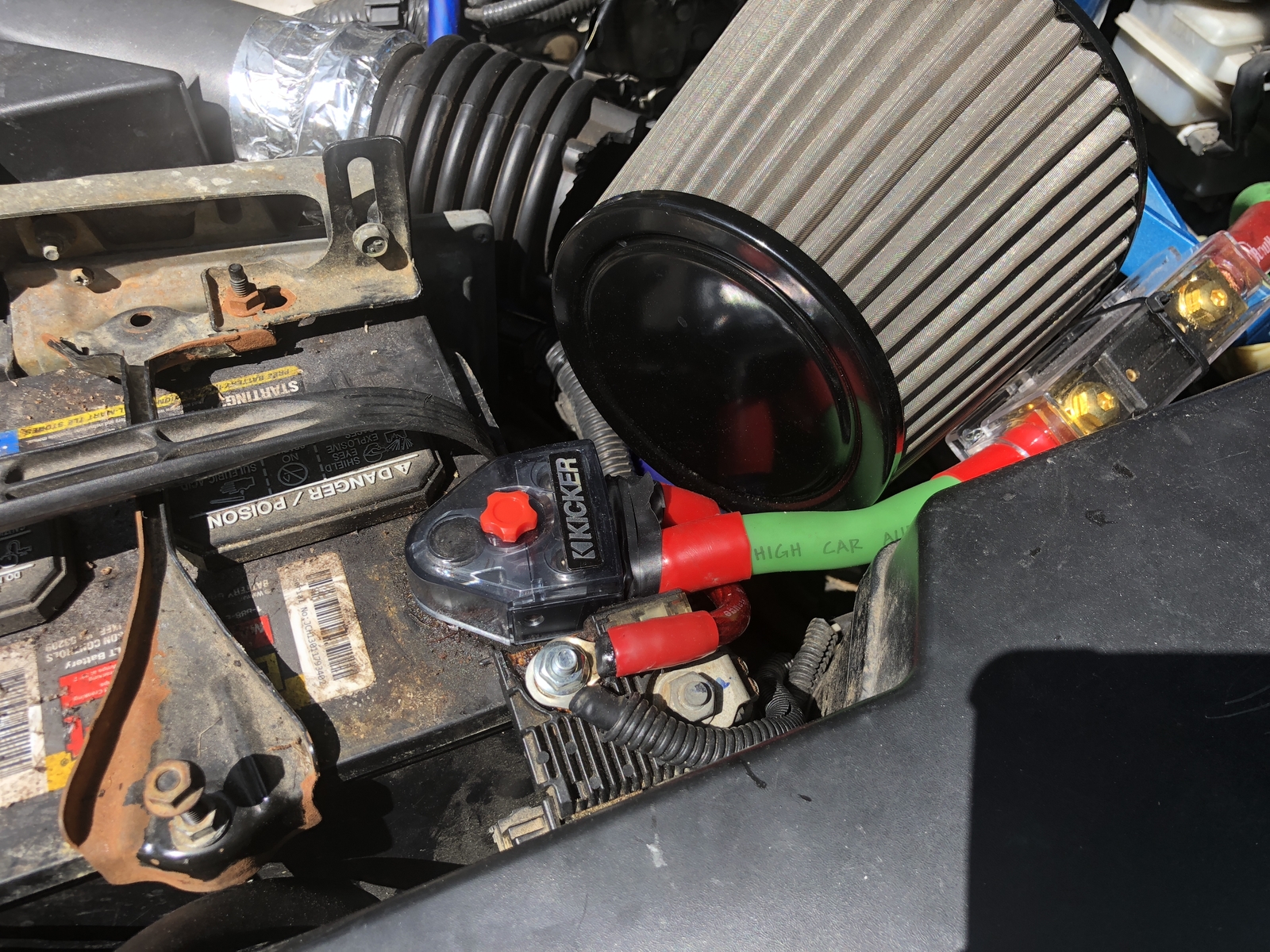 Kicker Car Audio BT4 Battery Terminal Pos/Neg VersaGauge Connection