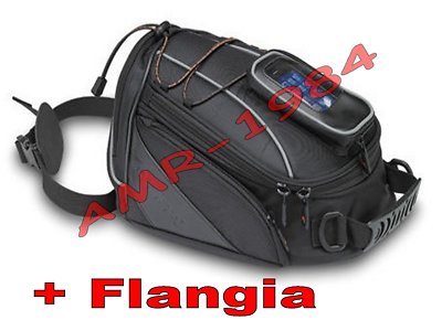 BORSA SERBATOIO KAPPA RA309 DUCATI MONSTER 696 796 1100 + FLANGIA BF09 TANKLOCK