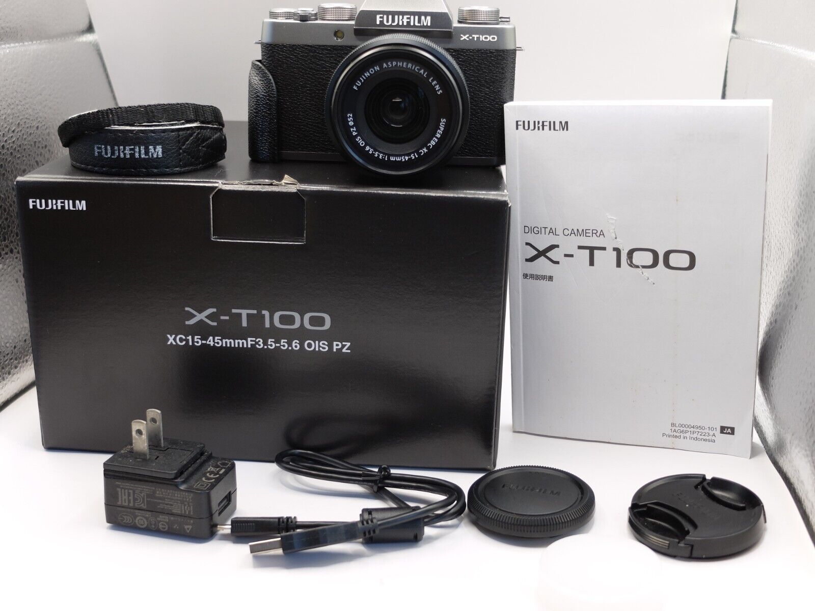 Fujifilm X-T100 Mirrorless Digital Camera Lens Kit XC15 Fujifilm X-T100 Mirrorless Digital Camera Lens Kit XC15