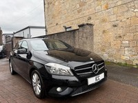 15 MERCEDES A180 CDI TURBO DIESEL 5DR BLACK BLACK LEATHER SATNAV BODYKIT PRIVACY