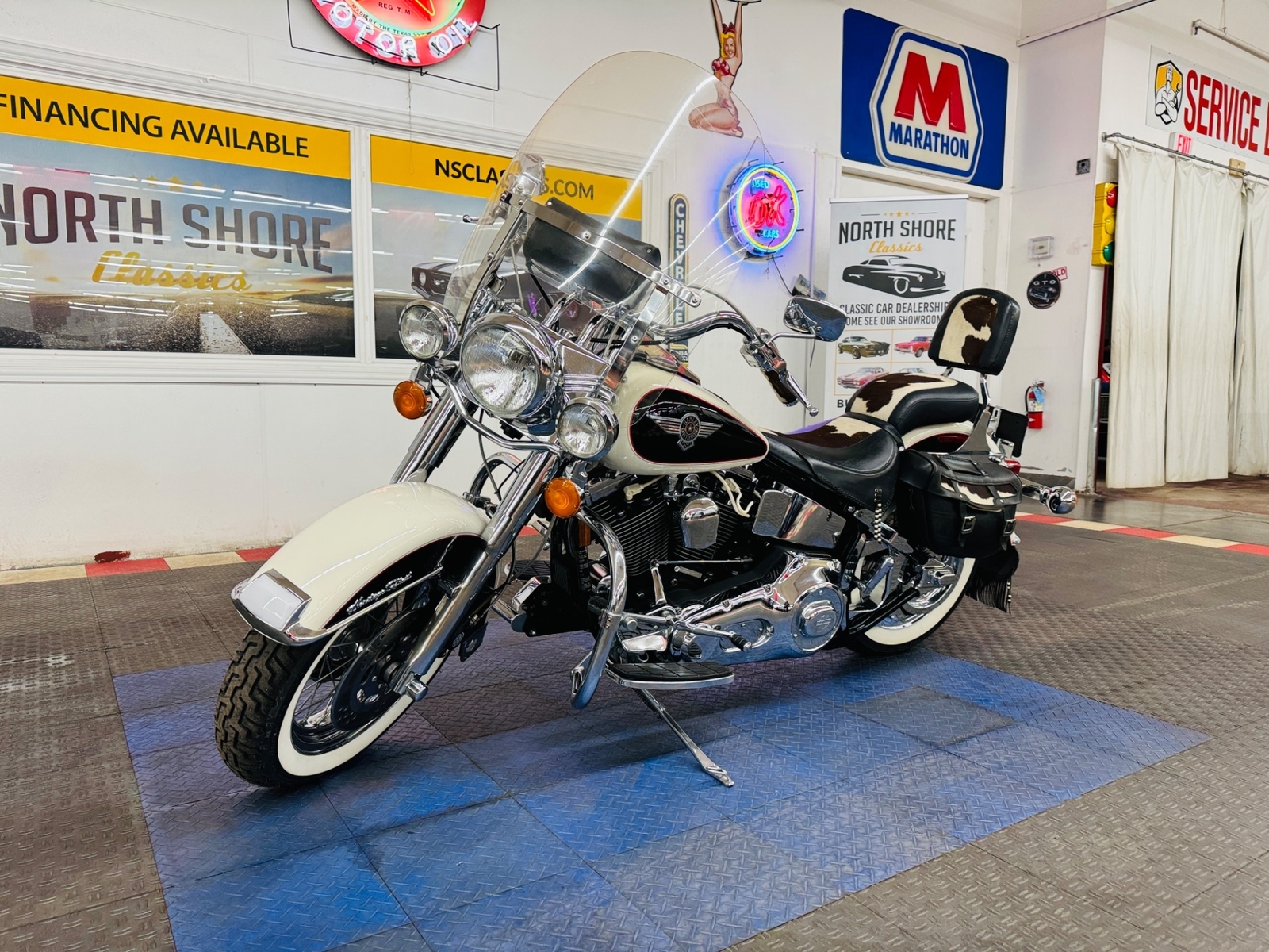 Owner 1993 Harley Davidson FLSTN, Black with 7,687 Miles available now!