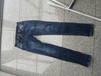 LTB Jeans Molly W27-W30 L30 NEU Damen Skinny Hose Blau Used Stretch Denim Slim