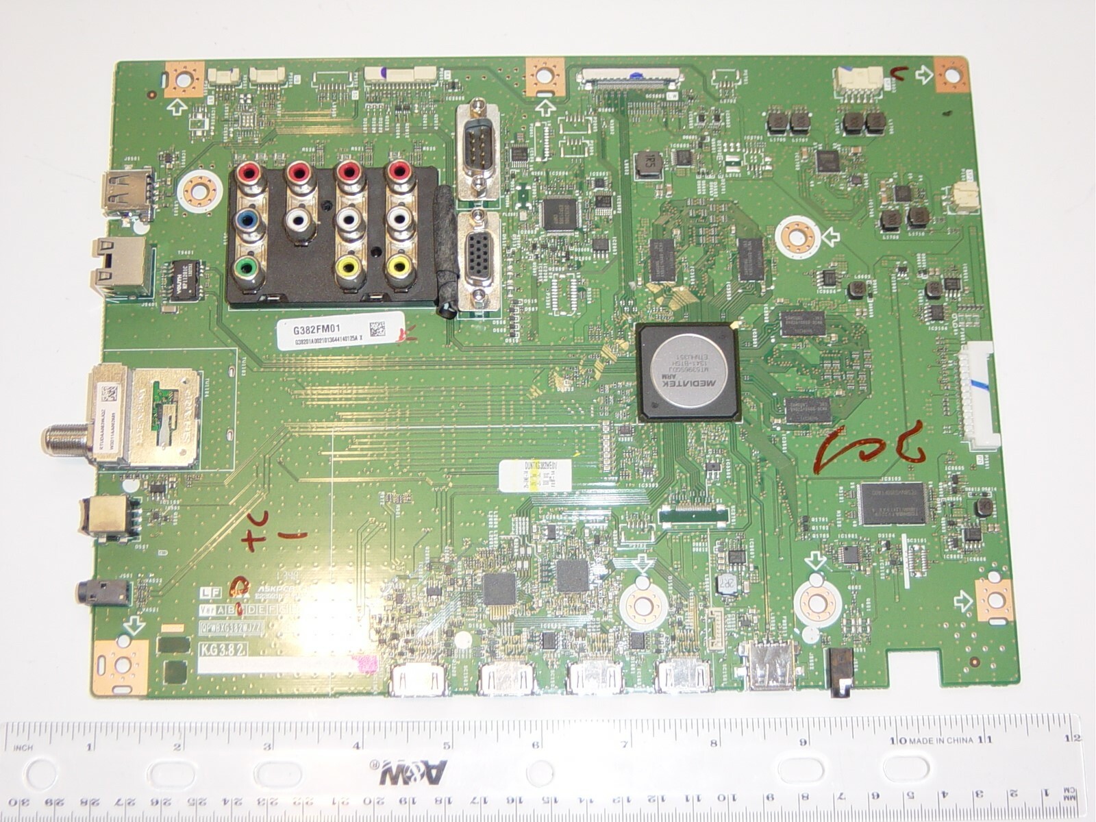 NEW Sharp LC-70TQ15U Main Board (G382FM01 on Sticker!) x304
