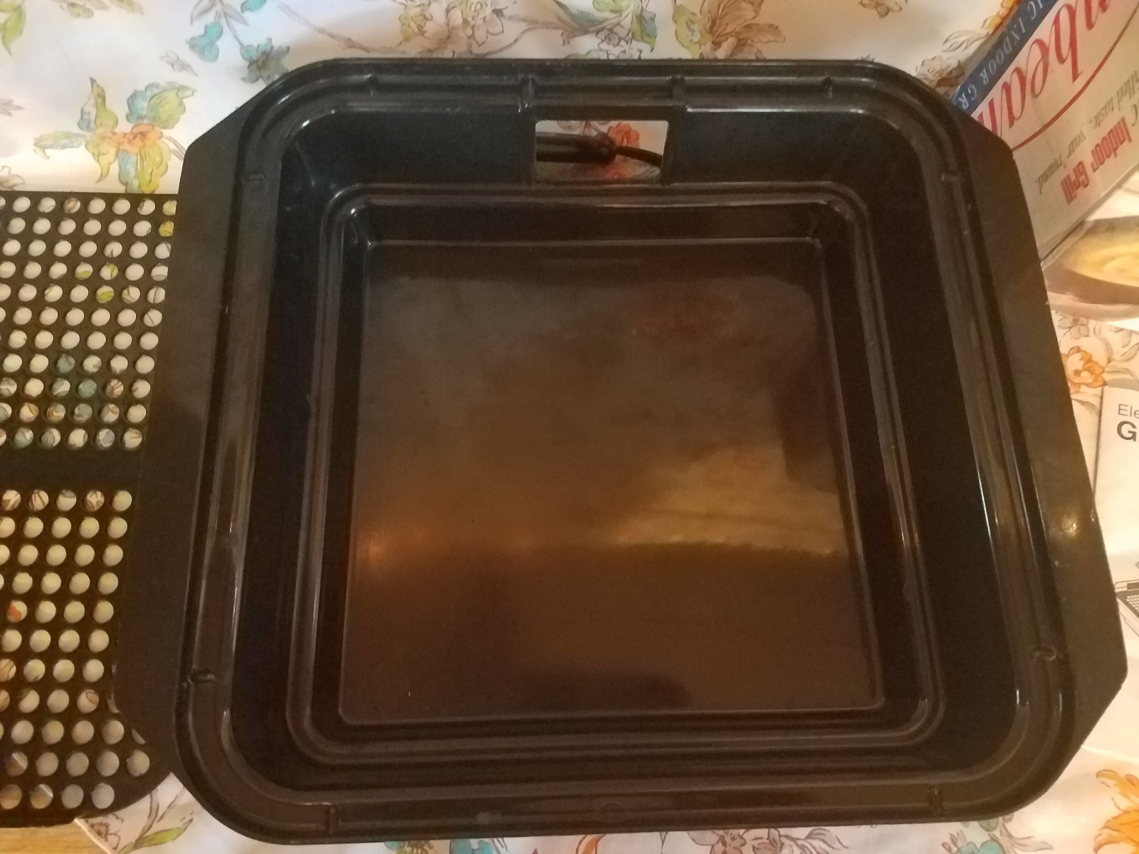 Vintage Sunbeam Indoor Electric Grill Model 4760 In Box Made in USA