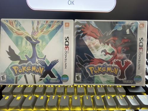 Pokemon X + Pokemon Y Nintendo 3DS Brand New Factory Sealed