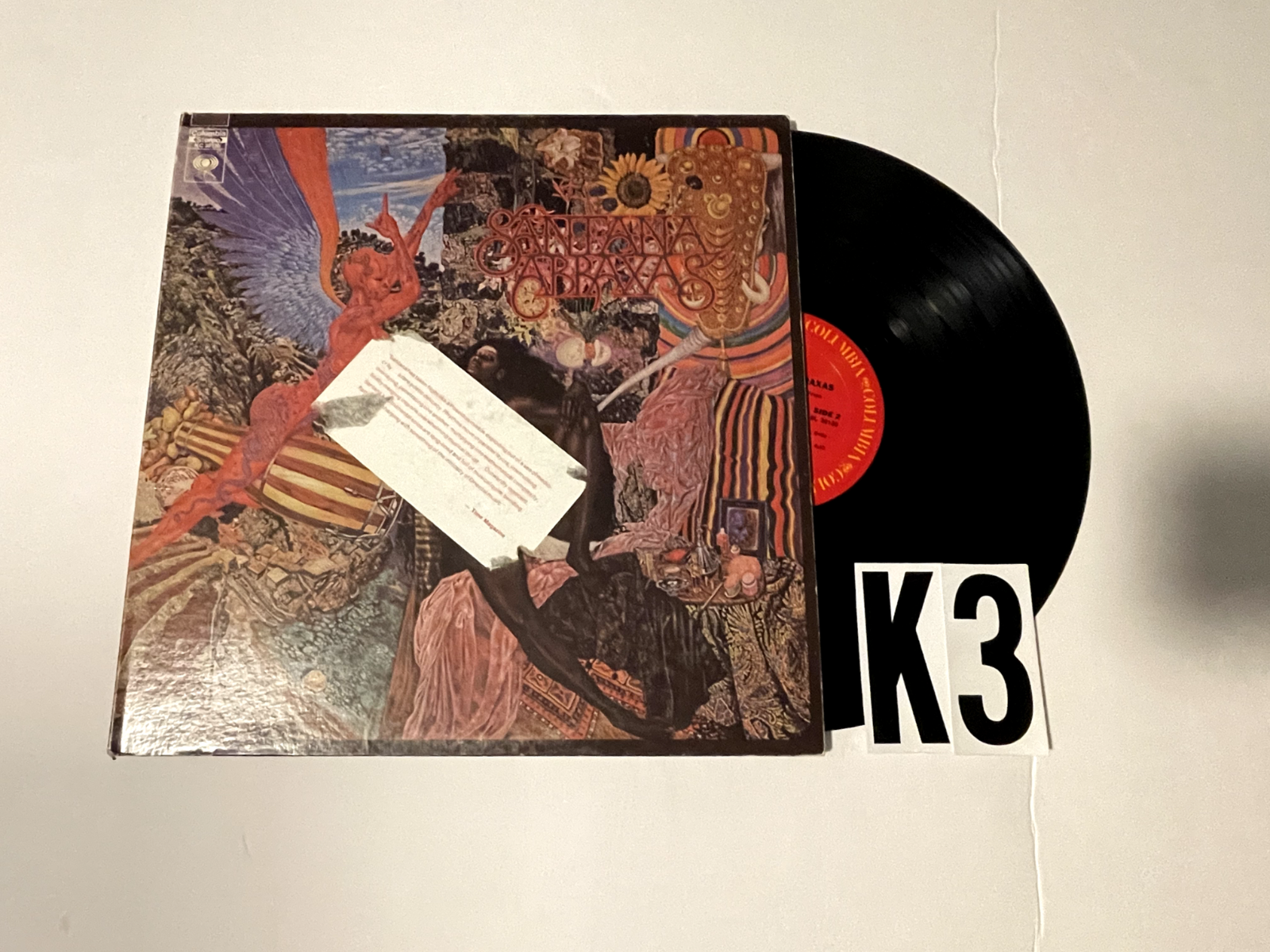 ★Santana / Abraxas 台湾盤LP★ [Qzag1]ミス表記あり santanaabraxas__31407.