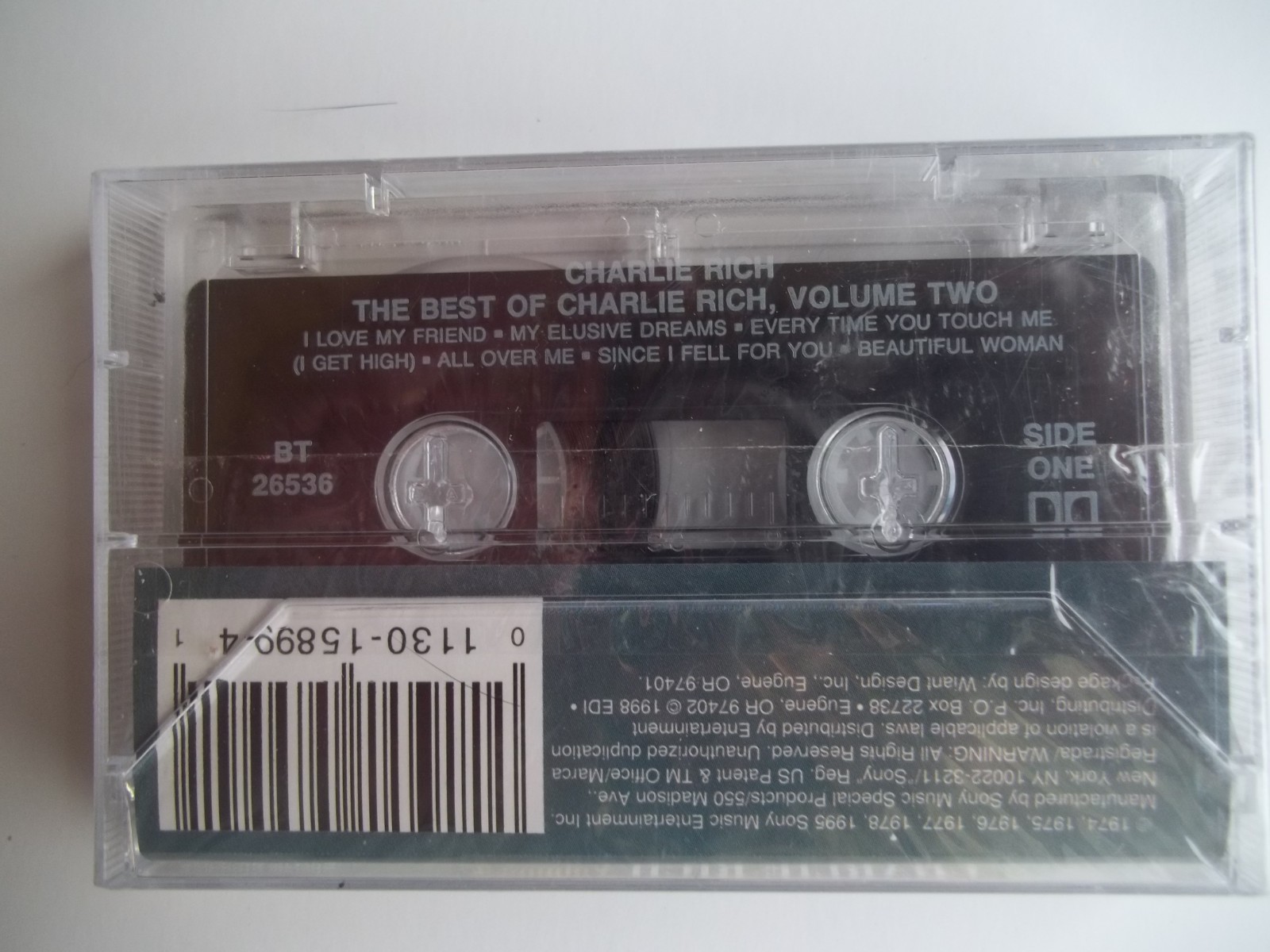 6~Cassettes~Country & Western-Charlie Rich,Jeff Foxworthy,Buck Owens,Branson USA