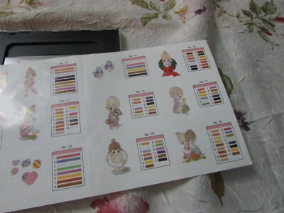 Bernina Artista Deco 300 PRECIOUS MOMENTS Embroidery Card EXCELLENT
