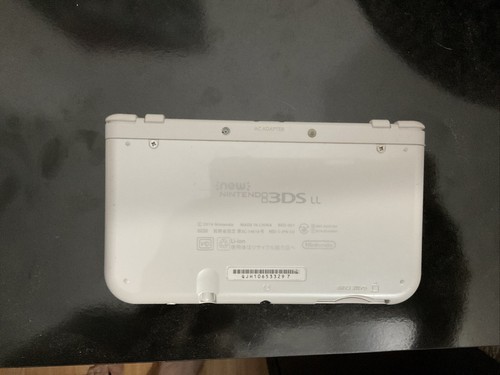 1699【充電器付き】Newニンテンドー3DS LL パールホワイト New Nintendo 3DS XL LL Pearl White Console Charger Japanese