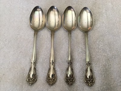 Saint Dunstan Plain by Gorham Sterling Silver Salt Spoon Master 3 12