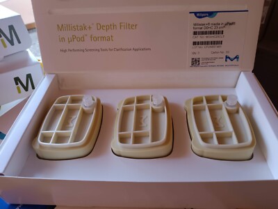 Millipore Millistak+ µPod Depth Filter, MD0HC23CL3 23 sq. cm (D0HC), luer