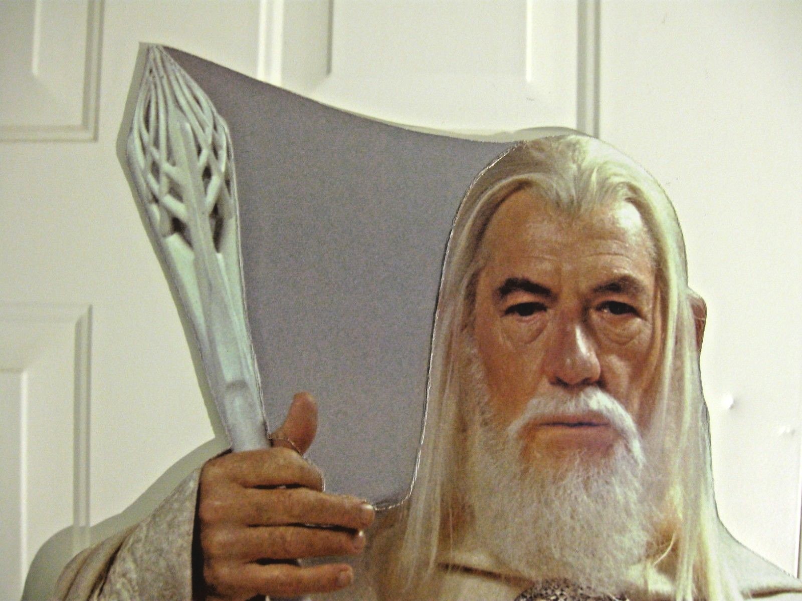 ULTRA RARE LOTR Lord Of The Rings Gandalf The White Standee 7-UP Advertisement