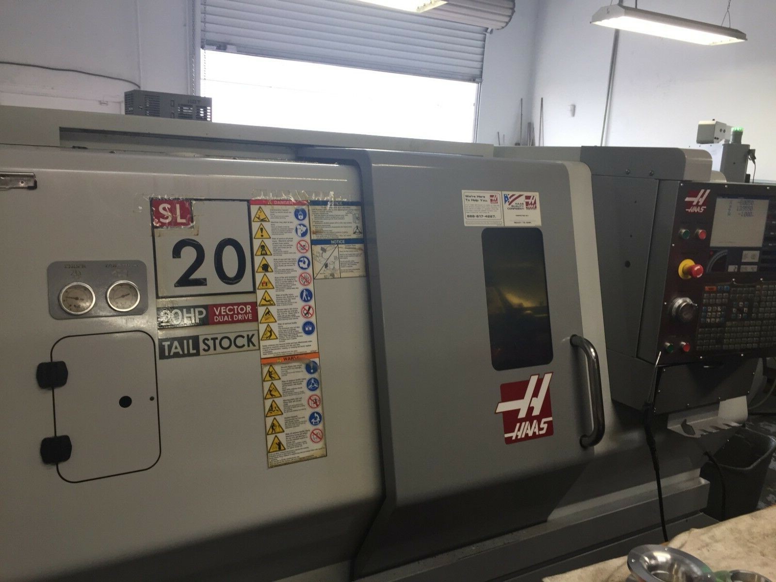 HAAS SL-20T CNC TURNING CENTER NEW - 2008