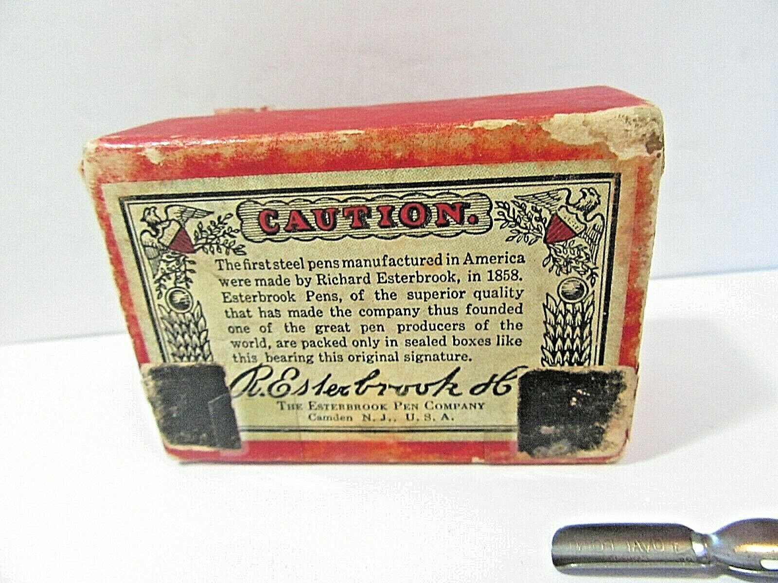 R. ESTERBROOK PEN NIBS 788 OVAL POINT PARTIALLY FILLED 15 ONLY