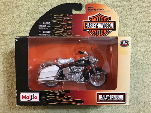 Harley Davidson 1968 RED FLH ELECTRA GLIDE Maisto 1/18