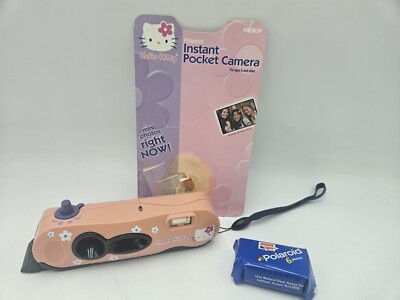 2000s Polaroid Sanrio Hello Kitty Instant Pocket Camera With Film i-zone HK80P 