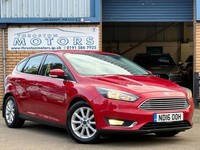** £20 TAX ** 2016 (16) Ford Focus 2.0 TDCi Titanium 5 dr hatchback ** VALUE **