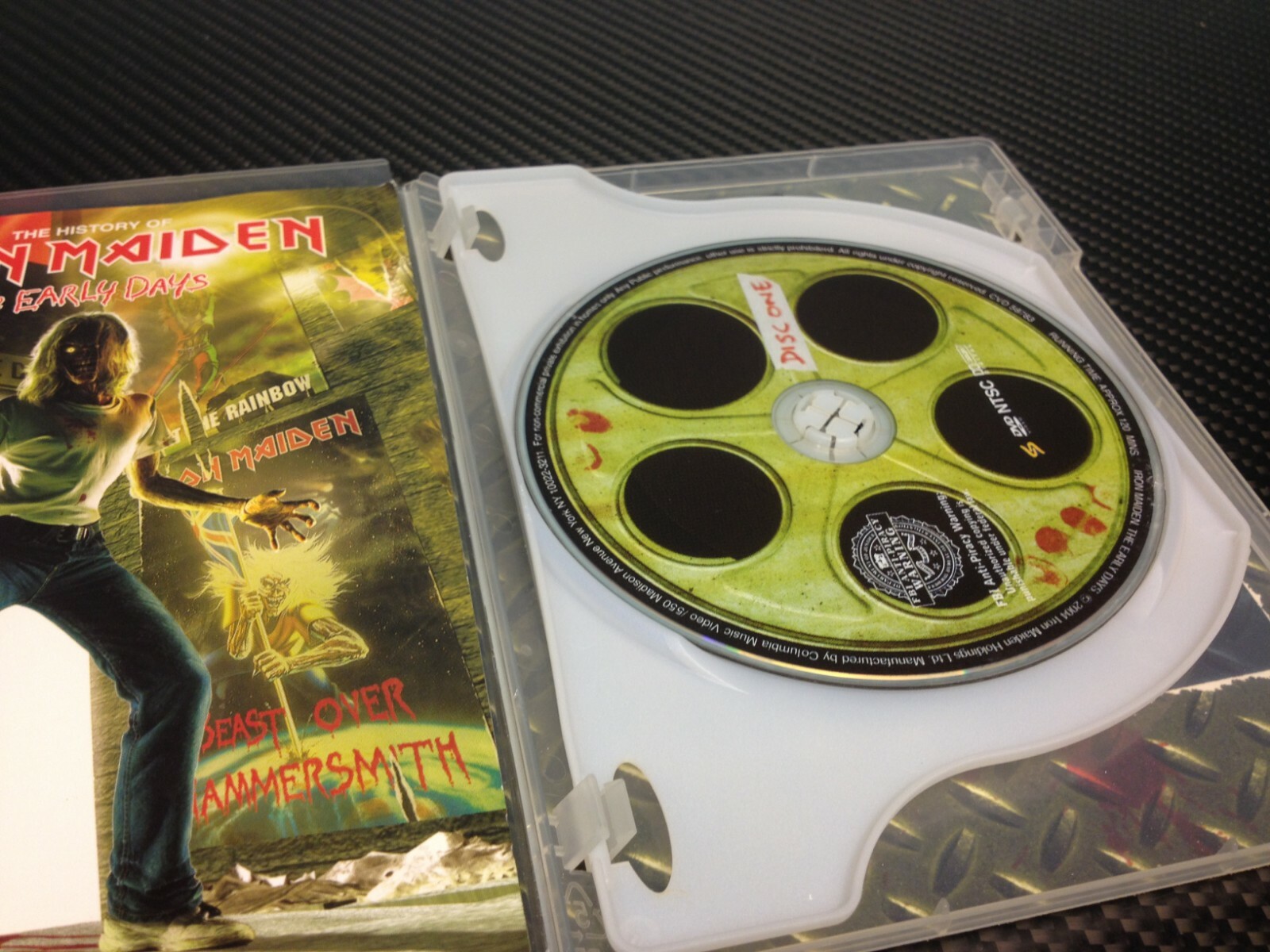 IRON MAIDEN - THE HISTORY OF IRON MAIDEN PART 1: THE EARLY DAYS (DVD, 2004)