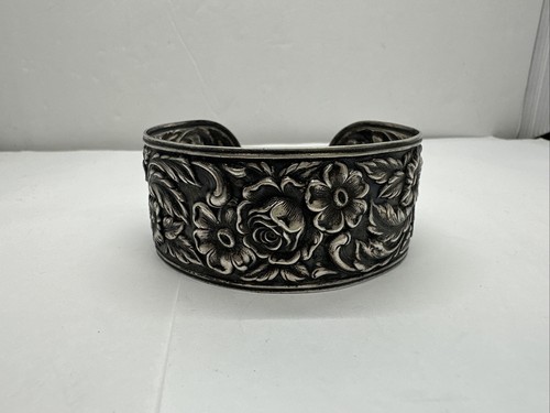 ヴィンテージ！Silver Wavy Cuff ブレスレット #1 ヴィンテージ！Silver Wavy Cuff ブレスレット #1