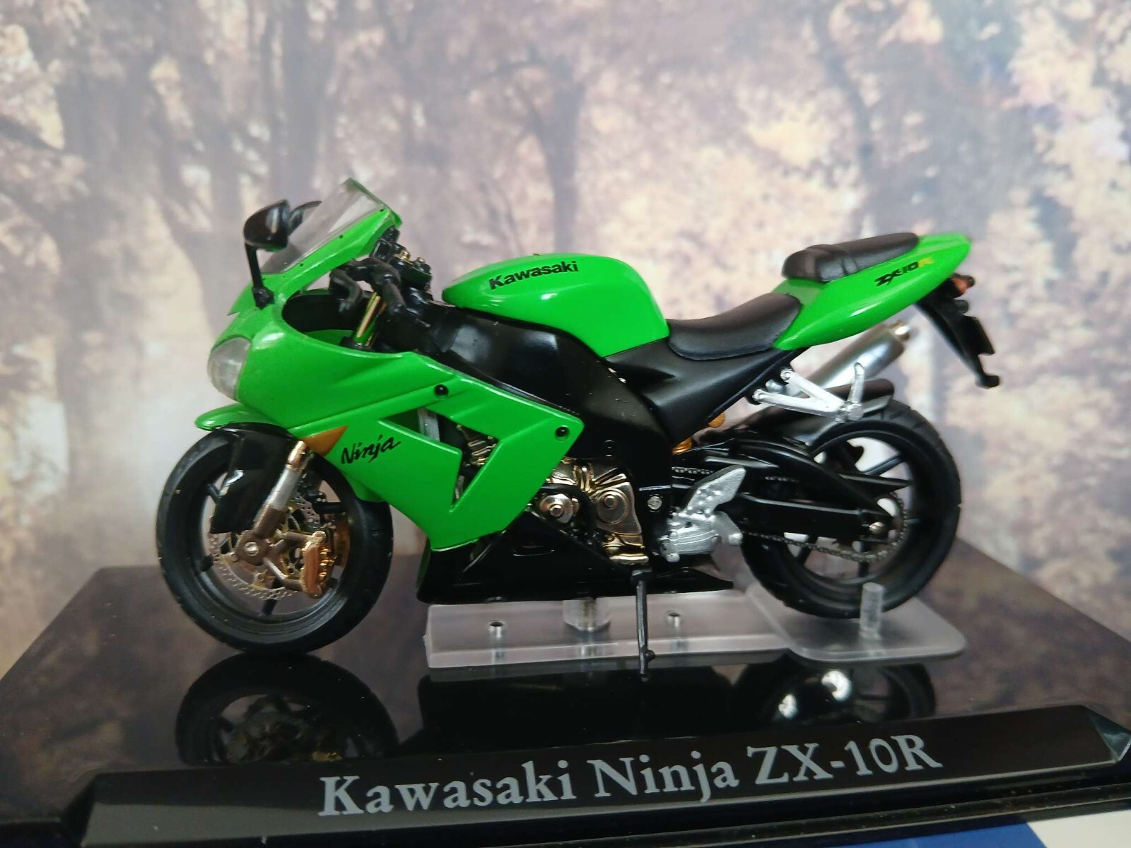 ※Az※ 1/24 ATLAS EDITIONS Superbikes MOTORBIKES Kawasaki Ninja ZX