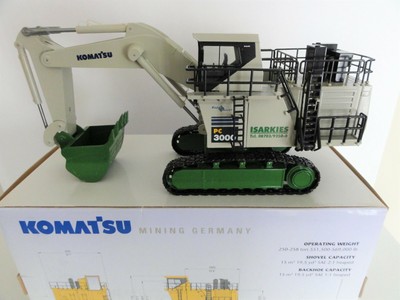 NZG 613IS KOMATSU PC3000 Excavator- Updated Design ISARKIES 1:50 -NEW HUGE