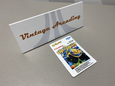 Up n Down (Atari 2600) Replacement Game Label