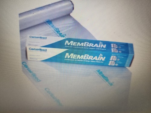 CertainTeed MemBrain 8 ft. x 100 ft. Air Barrier & Smart